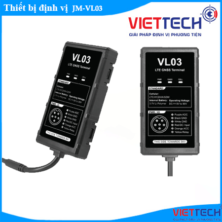 Thiết bị giám sát hành trình ô tô 4G JM-VL03 bền bỉ