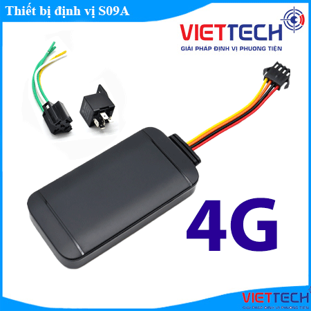 Thiết bị định vị xe máy S09A Pro chip 4G siêu nhạy