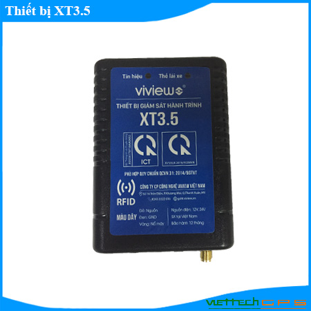 Giám sát hành trình XT35 hợp chuẩn quản lý xe 24/24